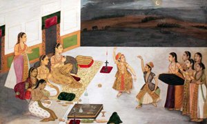 Noble Ladies at a Dance Performance